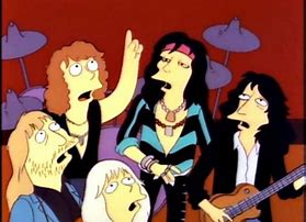 On this day: In 1991, Aerosmith made a guest appearance in the Simpsons TV animated comedy.