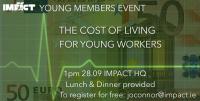 The IMPACT young members’ group is open to all union members aged 35 or under, and seeks to highlight and promote issues of particular relevance to younger members of the union.