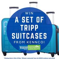 KennCo is offering Fórsa members the chance to win a set of Tripp suitcases. Simply send your name and phone number to travel@kennco.ie before 31st May 2018 to be in with a chance.