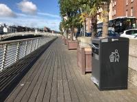 Belly bins have been in operation for several years and a pilot scheme was agreed in 2016. The council plans to install a further 100 bins. 