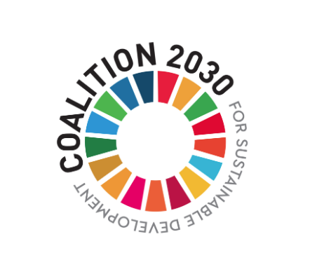 Coalition 2030 promotes the global development agenda for the entire world up to 2030 through a set of 17 sustainable development goals.