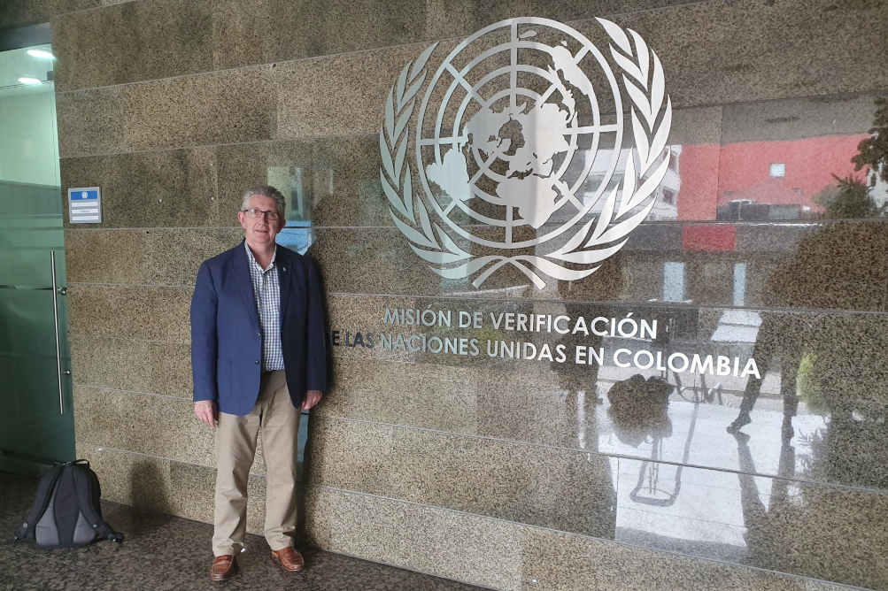 Eoin was a member of the Justice For Colombia (JFC) ‘peace monitor mission’ to the south American country earlier this year, an initiative jointly funded by Irish and British trade unions.
