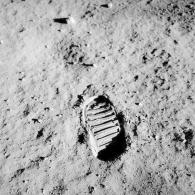 On this day: Buzz Aldrin's bootprint from 1969, one of the first steps taken on the Moon after Apollo 11 goes into lunar orbit
