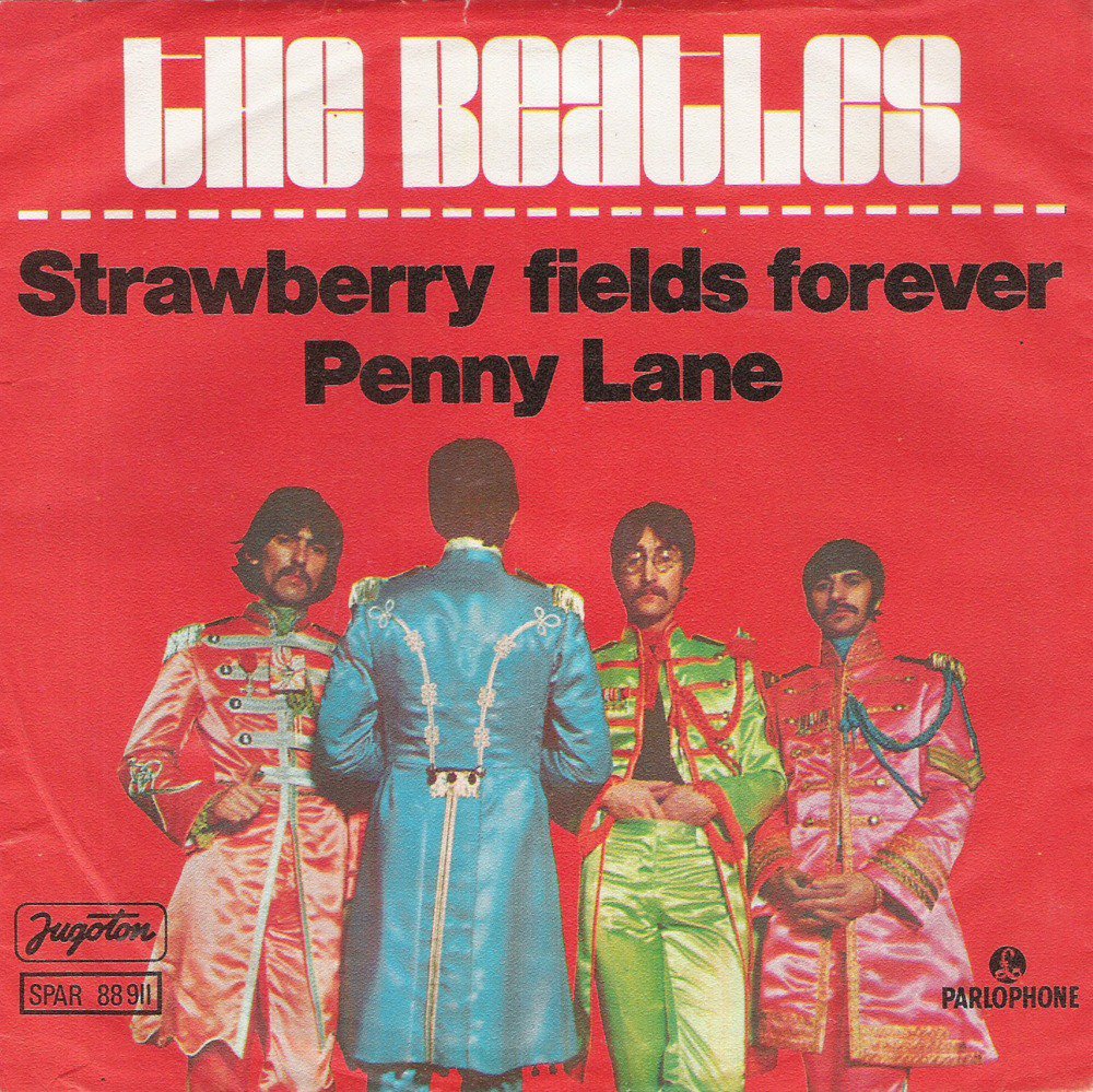 On this day 1967, The Beatles released the double A sided single 'Strawberry Fields Forever/Penny Lane' on Capitol Records in the US. The single spent 10 weeks on the chart peaking at No.1.