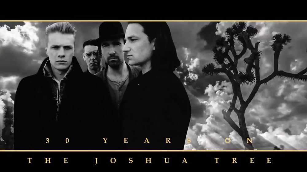 On this day in 1987: U2 scored their third UK No.1 album with The Joshua Tree 