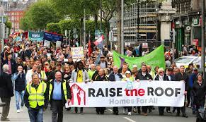 The ‘Raise the Roof’ rally will call for a large-scale public house-building scheme.