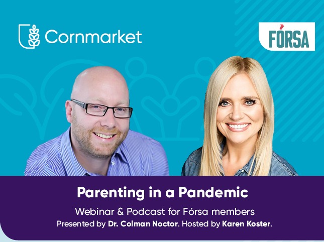 Parenting in a pandemic podcast for forsa members