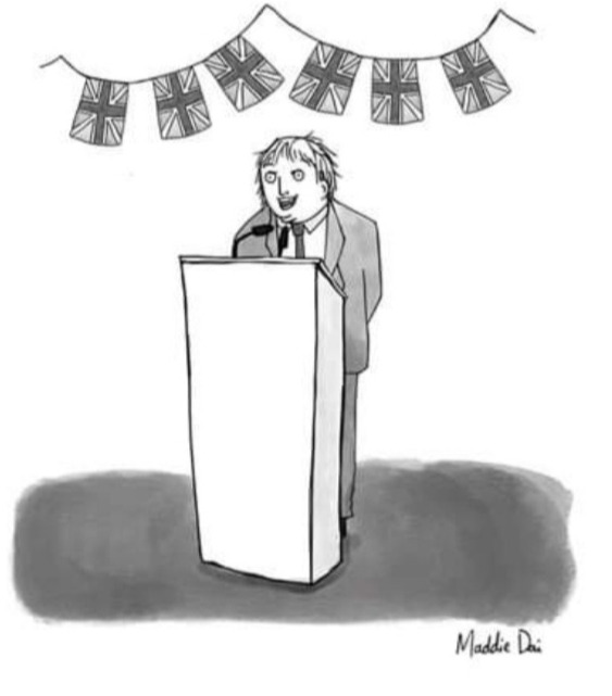 "The shortages are all British made and British owned, and that's something we can be increidbly proud of" - from the latest New Yorker magazine.