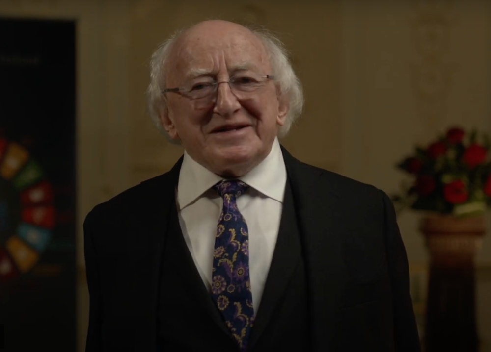 President Michael D Higgins said, “All of you have worked with great dedication to ensure our school gates could reopen in August and our young people could return to schools that would operate under the safest conditions possible."