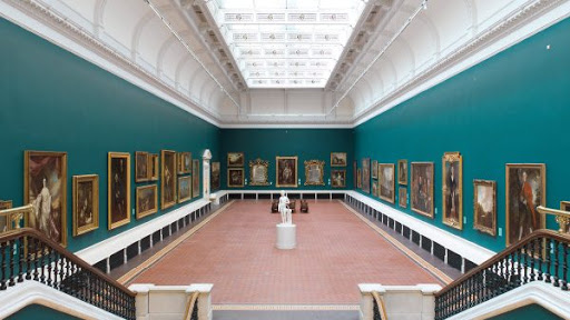The newly refurbished Historic Wing of the National Gallery.