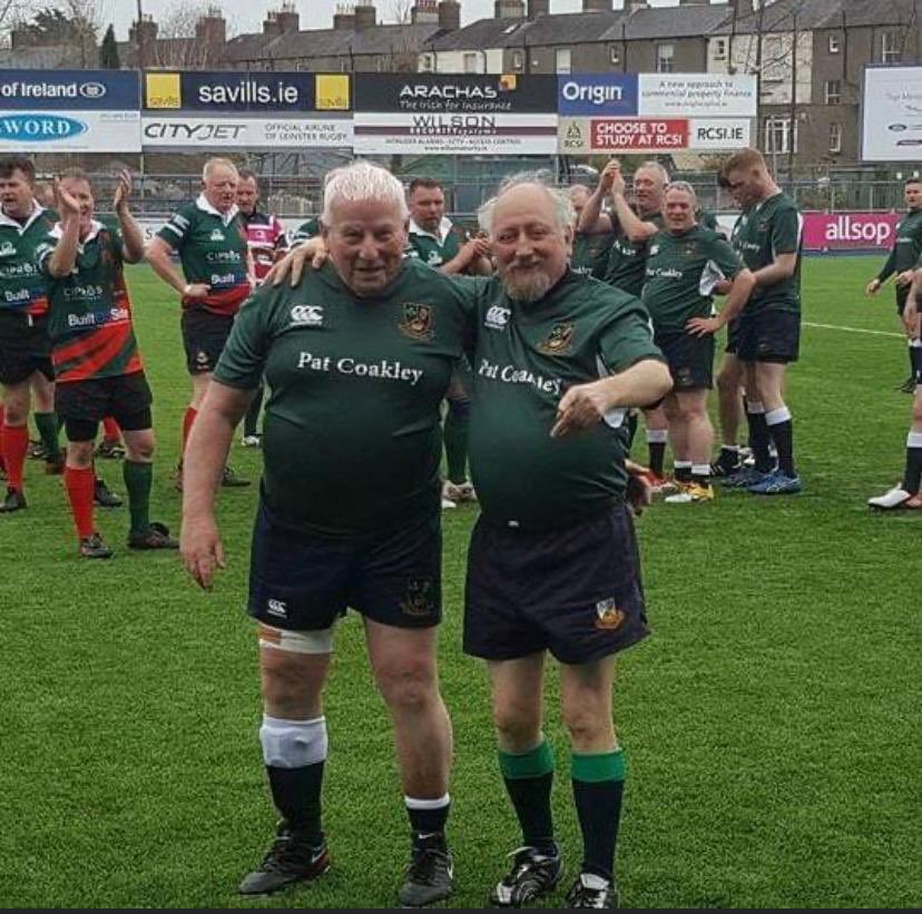 Eoin (pictured right) was also a keen sportsman, and a founding member of the Oireachtas rugby team, which was established in 1995
