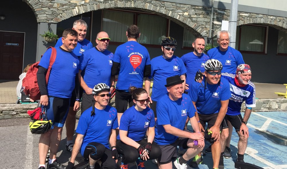 The cyclists travelled from Limerick to Killarney on the opening day of Fórsa's national conference in May. The cyclists travelled from Limerick to Killarney on the opening day of Fórsa's national conference in May.