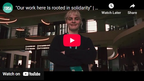 Image link to conference recap video. The image is of how the video embedded on a webpage.