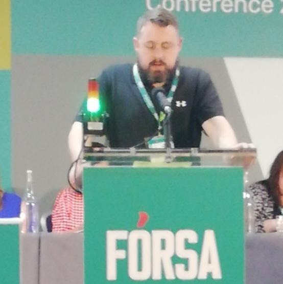 Paul said that members were pleased to see a Fórsa in person presence returning after Covid, and the committee felt it was a morning well spent.