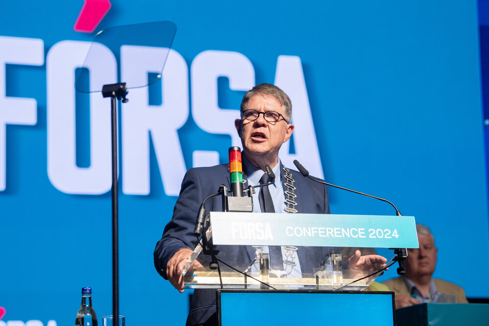"Connection lies at the heart of everything we do as a union. Fórsa is now a greater force to be reckoned with – more so than at any other time in our shared history." 