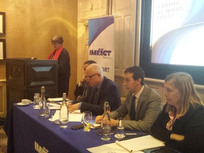 (R to L): National secretary Louise O'Donnell, Joe O'Connor, Tony Martin, Dr Chris McInerney and Ellen O'Malley Dunlop of Dublin Rape Crisis Centre at Tuesday's launch. (R to L): National secretary Louise O'Donnell, Joe O'Connor, Tony Martin, Dr Chris McInerney and Ellen O'Malley Dunlop of Dublin Rape Crisis Centre at Tuesday's launch.
