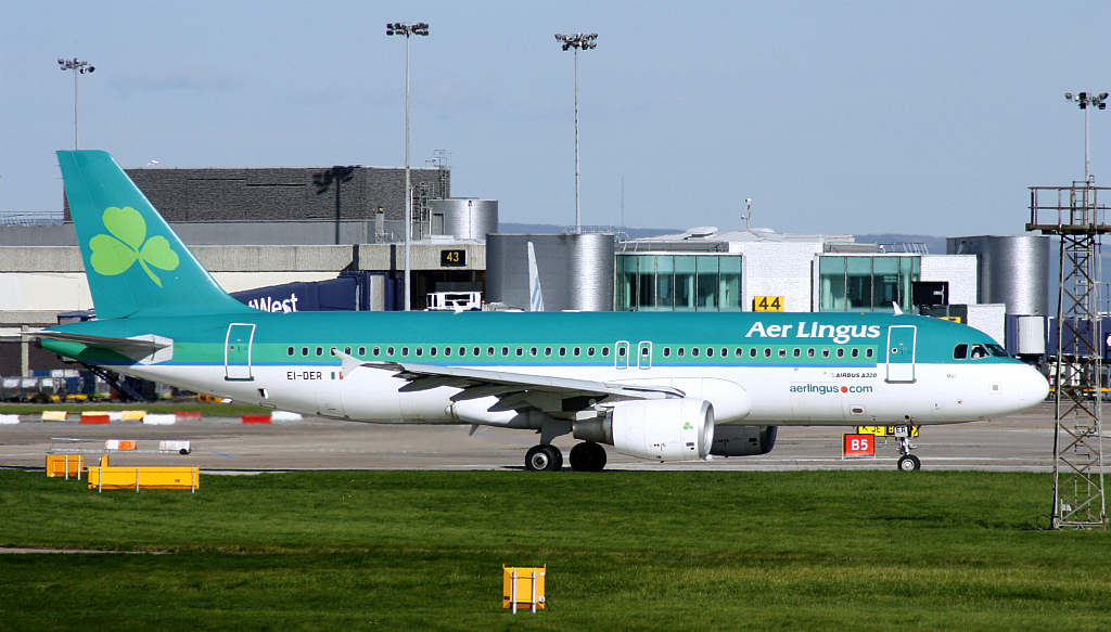 Source: KrzysztofTe Foto Blog [CC BY 2.0], via Flickr - Aer Lingus plane leaving gates at Dublin airport