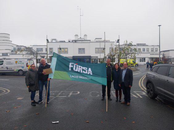 “We’re forced to leave the campus and drive into town, or to the main hospital. It’s chaotic, there’s no parking, and by the time you get anywhere and sit down, your 30 minutes for lunch is gone. There’s 400-500 staff here but you can only get a cup of tea at best, it’s not right.”