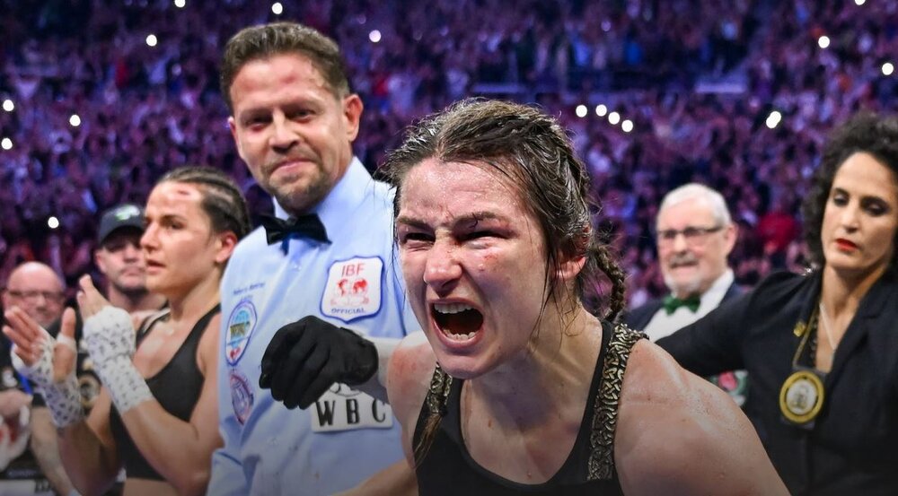 Katie Taylor immediately set her sights on a mammoth Croke Park showdown with Chantelle Cameron to complete a trilogy after her superb performance on Saturday night.