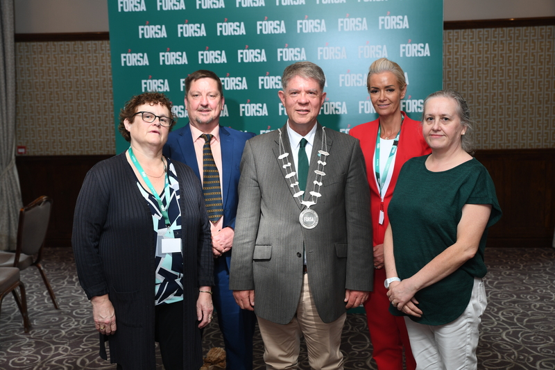 Michael Smyth of the union’s School Completion Programme branch was re-elected president, while Julie Flood of the Dublin City branch became the union’s new honorary treasurer.