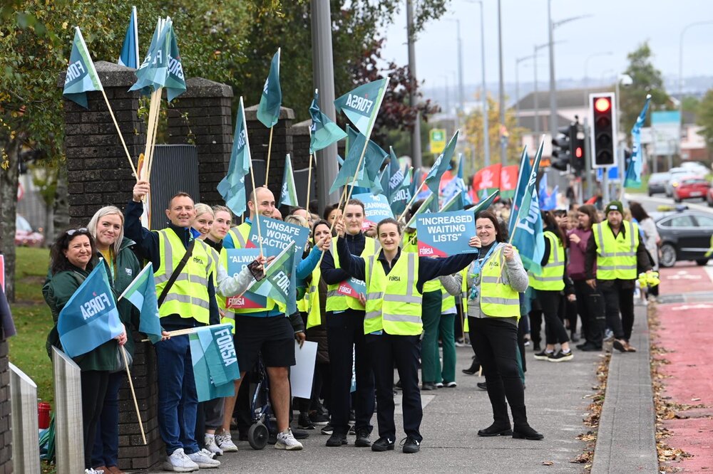 “Health workers are determined to take a stand, because they experience, first-hand, the negative effect it’s having on waiting times."