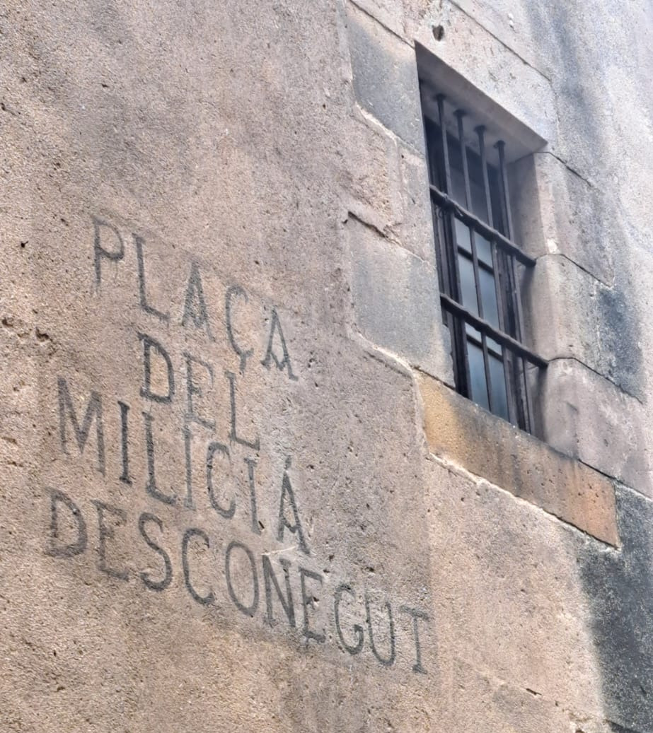 Rambling in Orwell's footsteps off Barcelona's La Rambla.