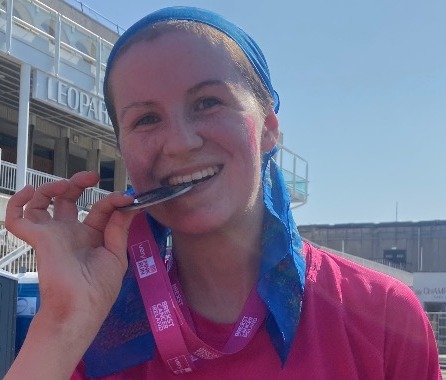 Cathy Hannigan was diagnosed with breast cancer at age 23. This summer she raised over €8,000 for Breast Cancer Ireland, supported by many Fórsa members. 