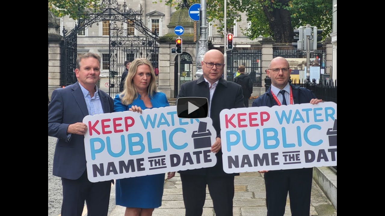 Fórsa, SIPTU, Connect, Unite and ICTU Launch #NameTheDate Campaign