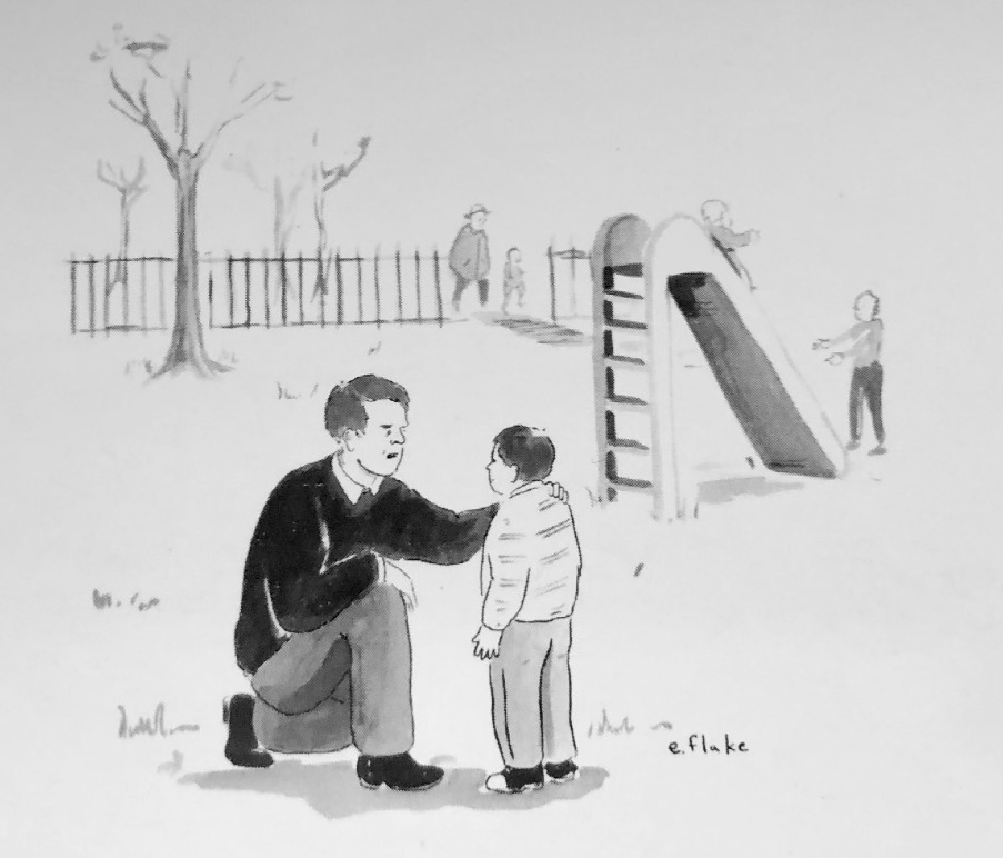 "Son, if you can't say something nice, say something clever but devastating" @NewYorker cartoons