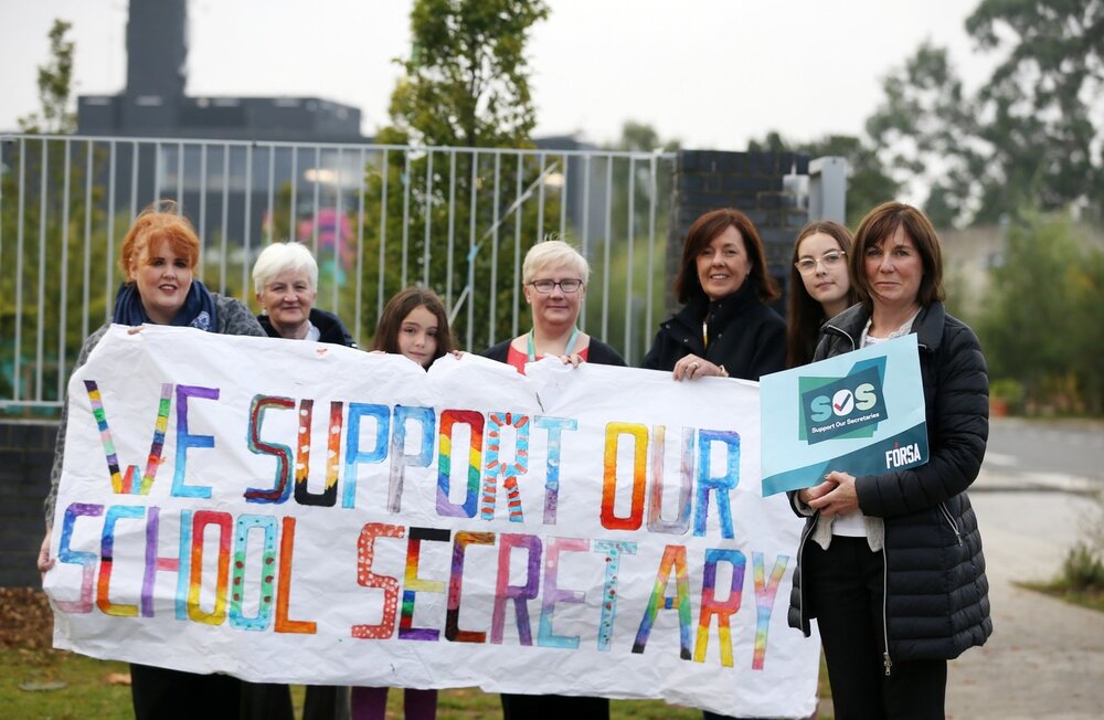 We secured a pay agreement for school secretaries, who are now joining the union in large numbers prior to implementation of the first phase of the agreement in September.