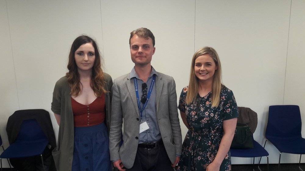 Yvette Kelly, Osal Kelly and Irene Tiernan who were recently elected officers to the youth committee. 