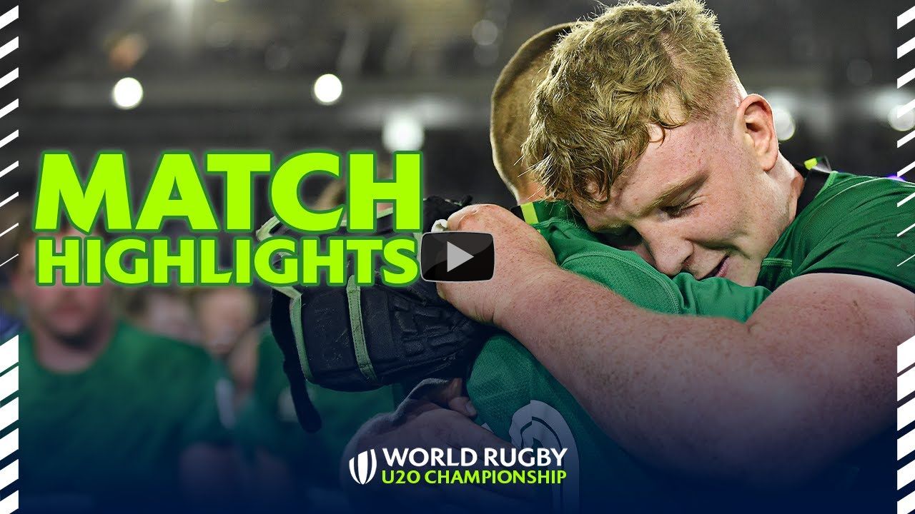 Irish head to FINAL! | Ireland v South Africa Highlights | World Rugby U20s Championship