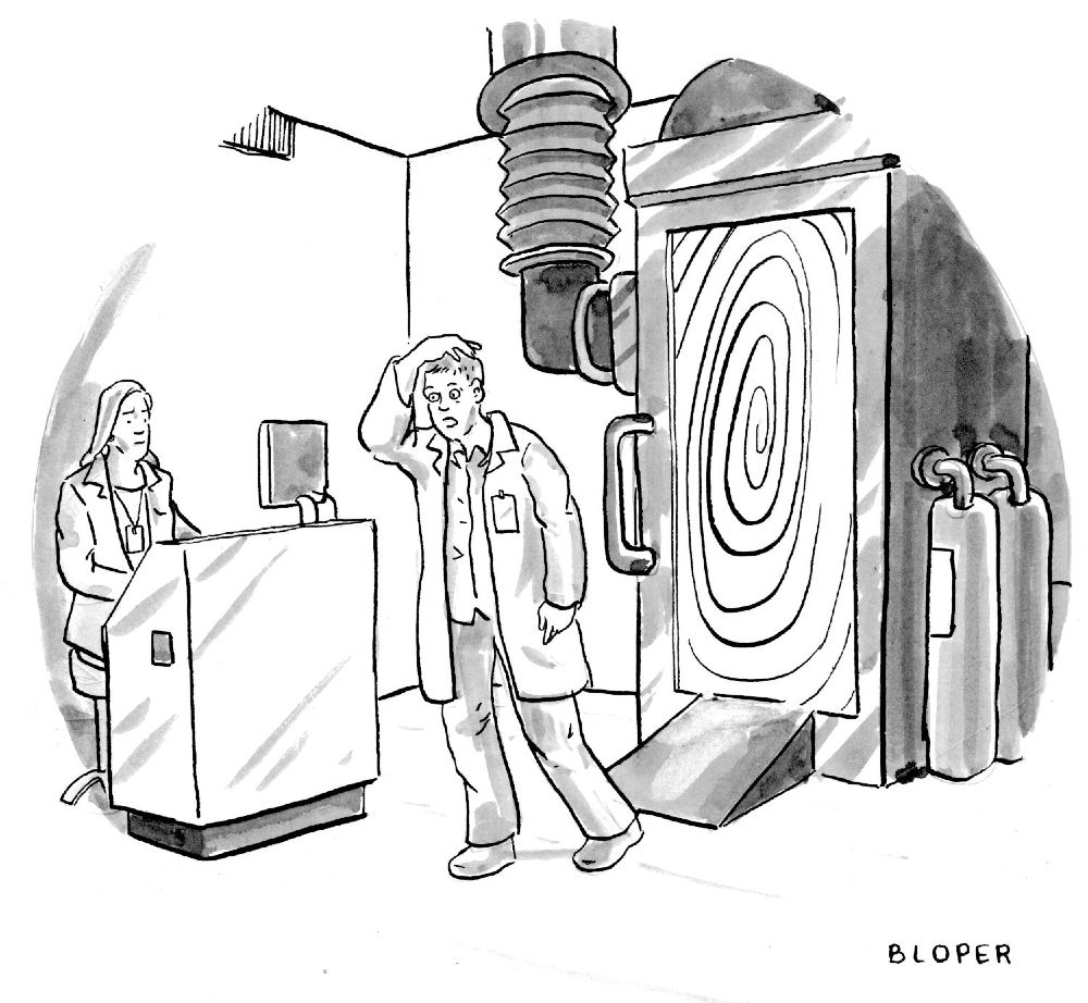"I went back to warn them, but they already knew and didn't seem to care."" @NewYorker cartoons