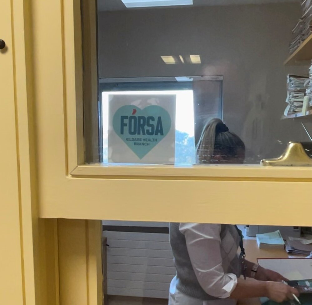 “I’ve got mine displayed in the office window. It’s a great way to show that you’re in the Union,” said Naas General Hospital branch rep, Sharon O’Brien.