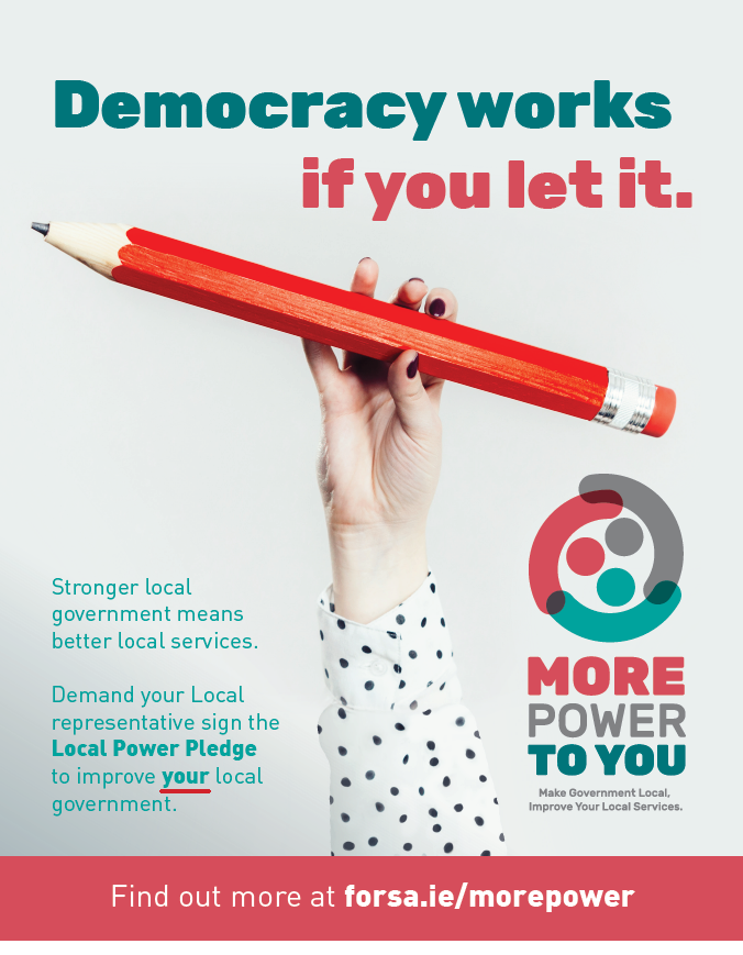 The launch will feature a new report on the future of Irish local government, which has been prepared by Mary Murphy of Maynooth University.