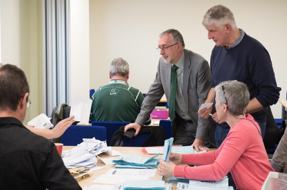 The ballot was counted at IMPACT's Dublin office over the weekend.
