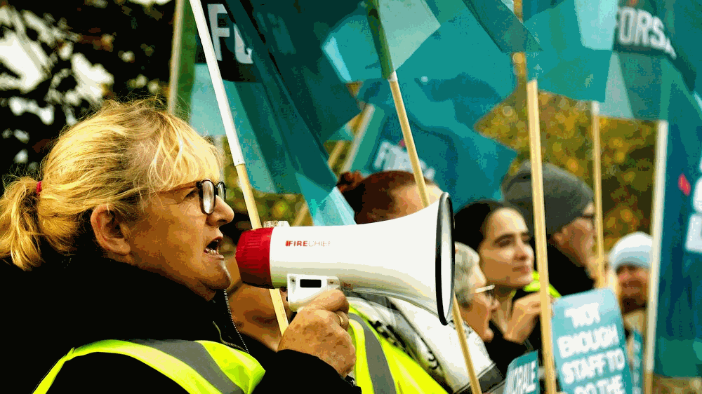 2024 PNS lunchtime protests