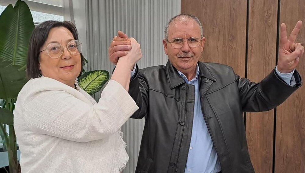 Esther visited the country two weeks ago to call on Tunisia's government to release Anis Kaabi, an official within the Tunisian General Labour Union's (UGTT).